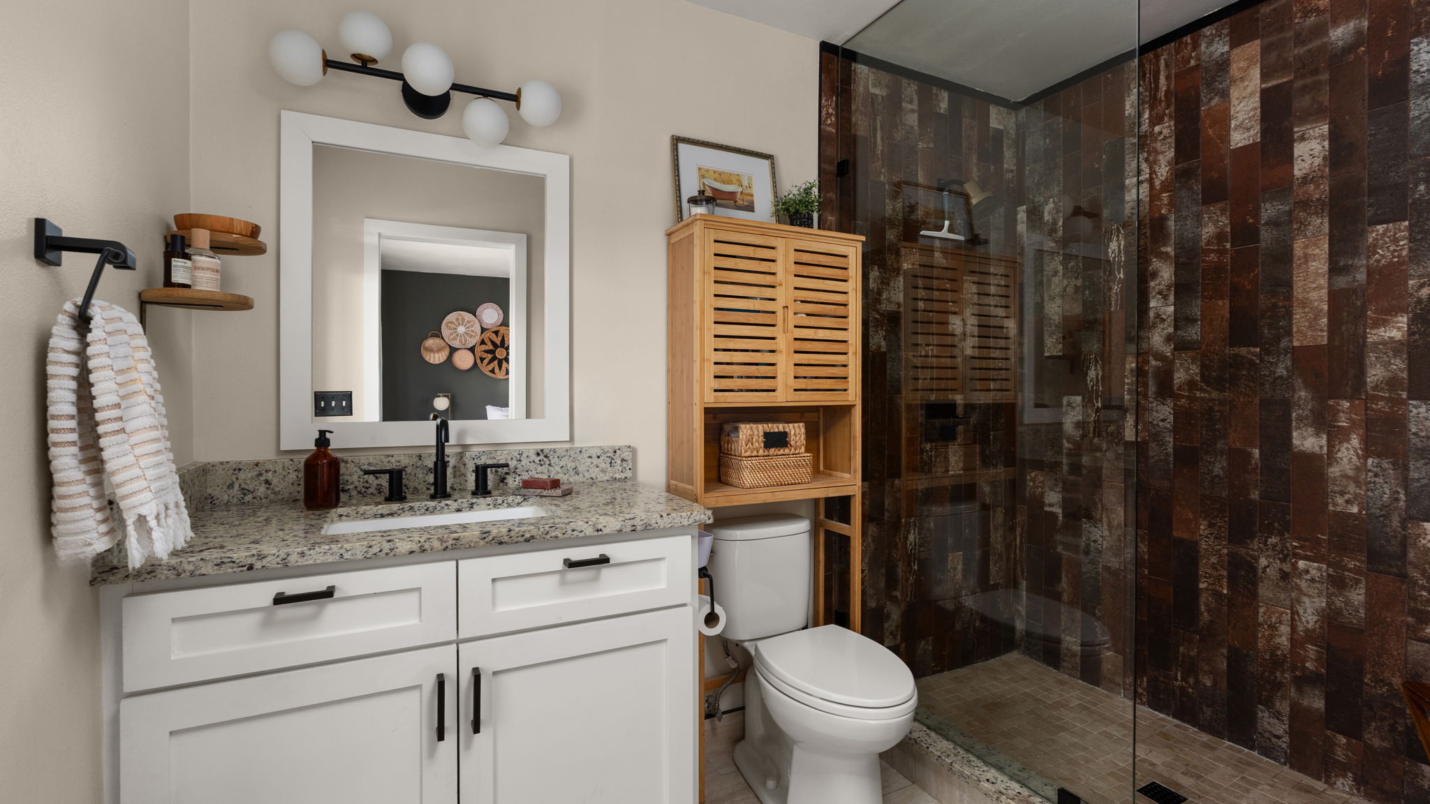 1602 Thornridge Road Austin, TX 78758 - Photo 25 of 39 Full bathroom with a stall shower and vanity