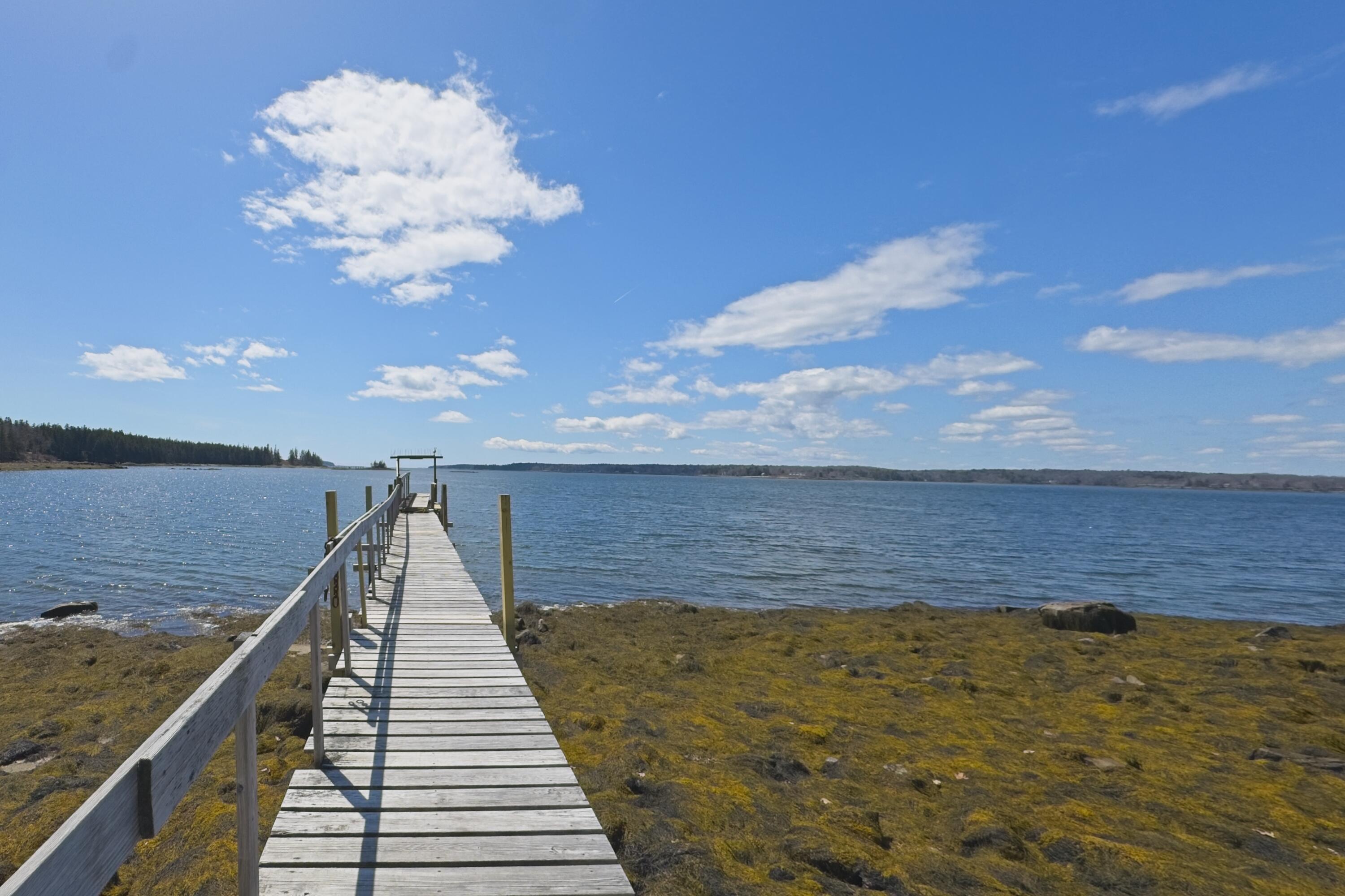 47 Teel Cove Road St. George, ME 04860 - Photo 35 of 44 View down the pier's walkway