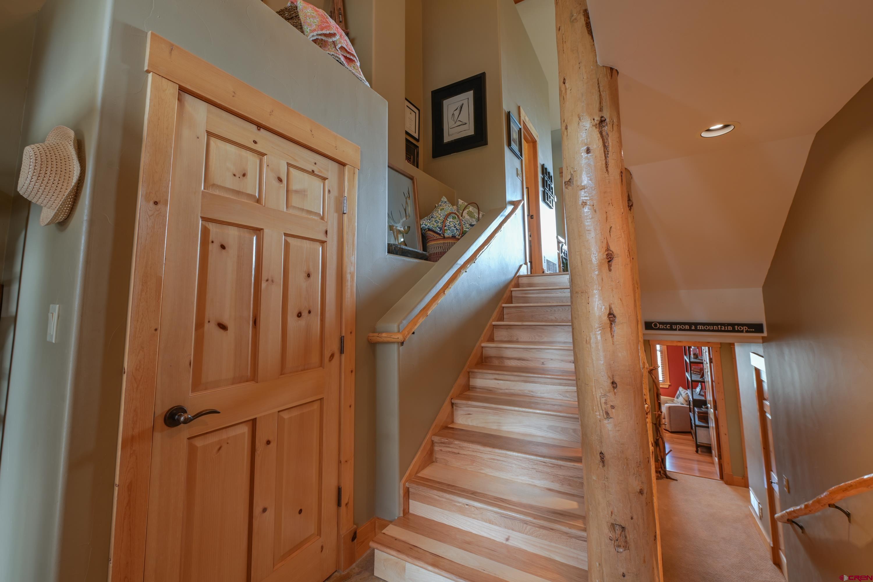 32 St Andrew's Circle Crested Butte, CO 81224 - Photo 25 of 35 a view of entryway and hall with wooden floor