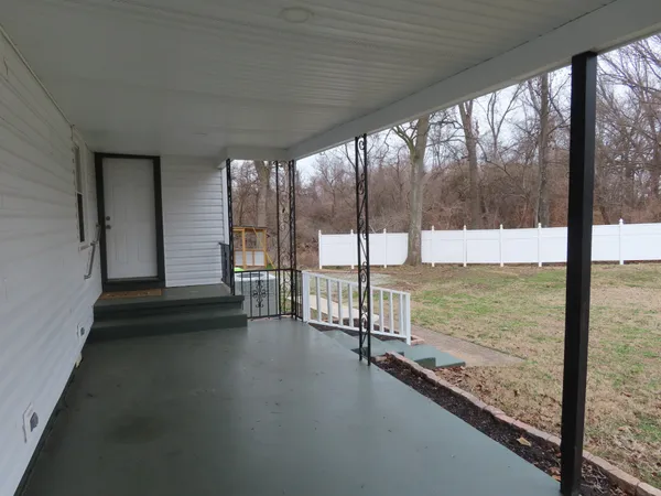 a view of outdoor space and garden