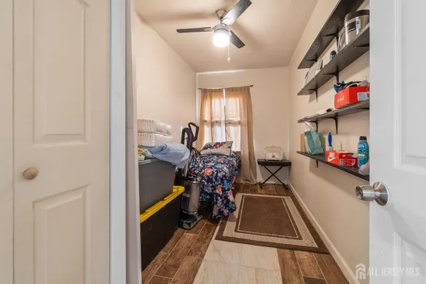 a room with musical instruments