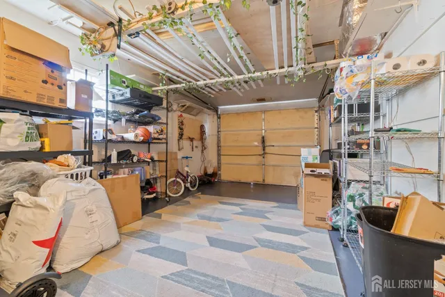 a view of storage and utility room