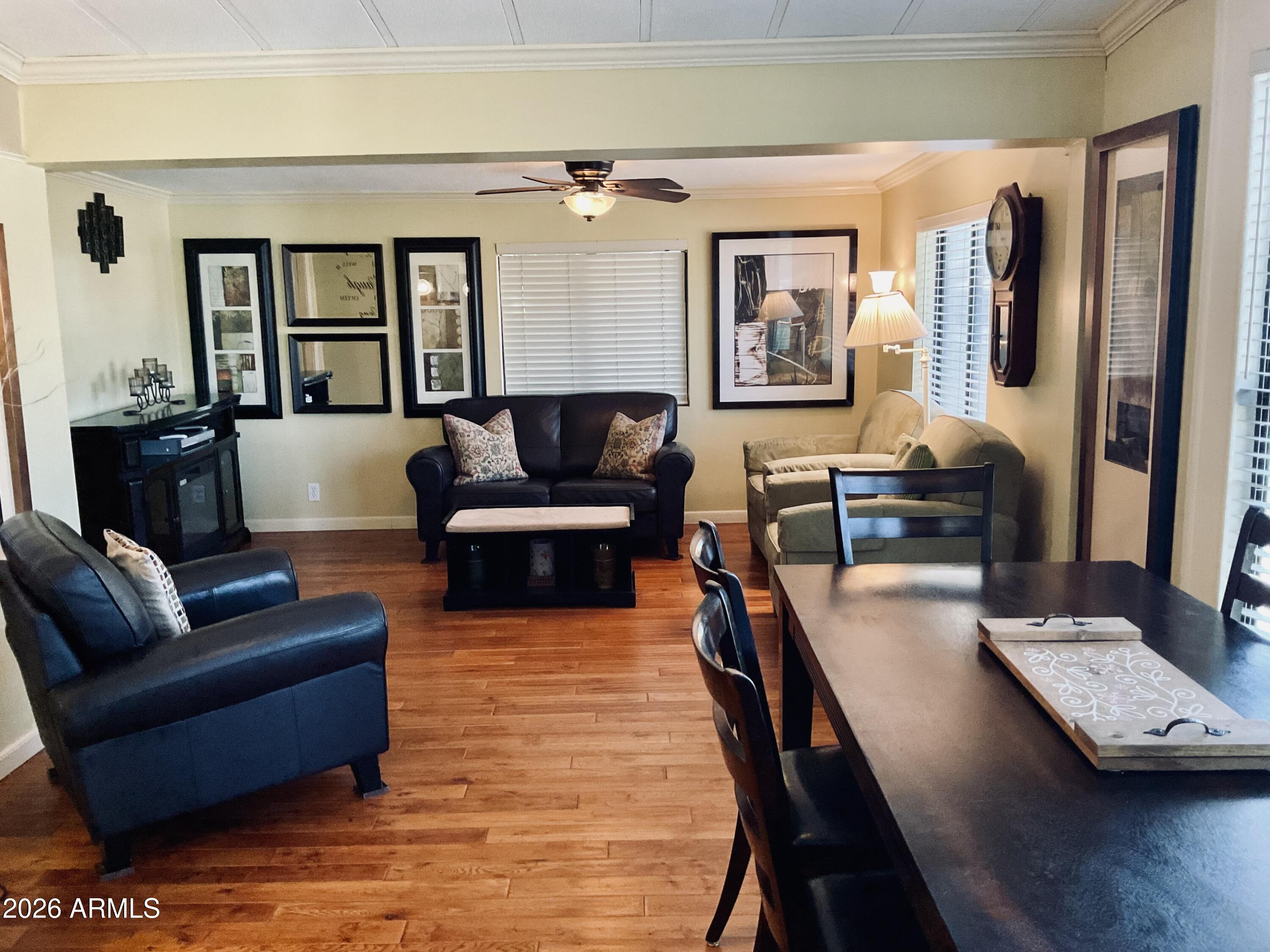 3036 East Utopia Road, Unit 52 Phoenix, AZ 85050 - Photo 12 of 36 Dining to Living Room