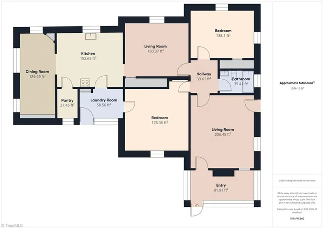 $381,000 | 4913 Day Court, Walkertown, NC 27051