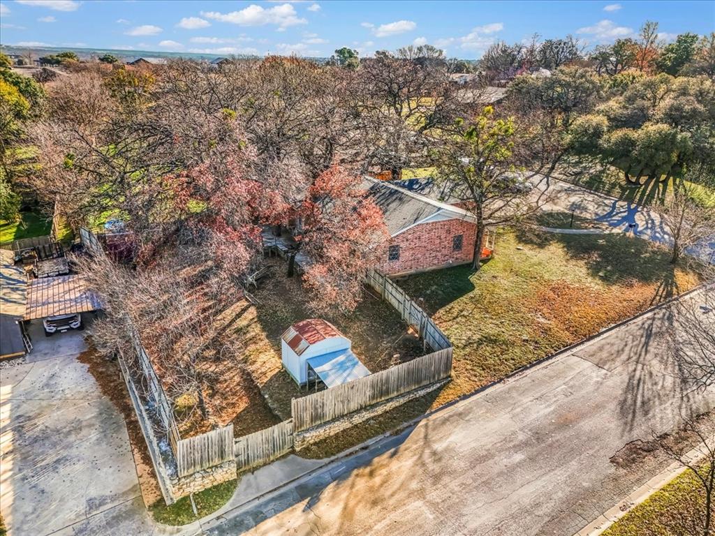 601 State Street Weatherford, TX 76086 - Photo 33 of 38 a view of a lake with a mountain in the background