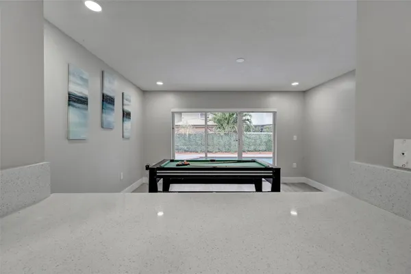 wooden floor in a gallery