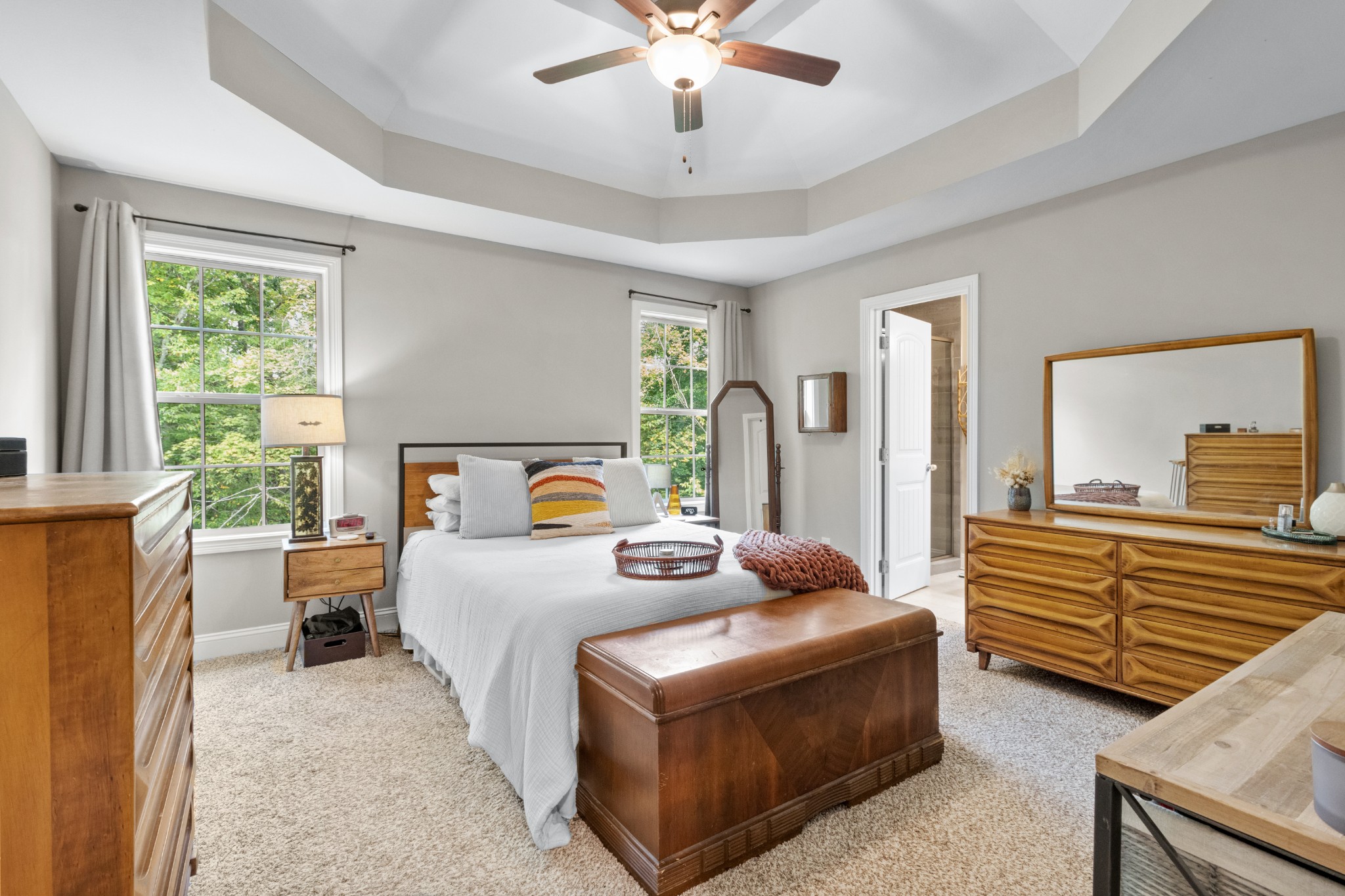 1129 Racker Drive Clarksville, TN 37043 - Photo 7 of 12 a bed room with a bed and a chandelier