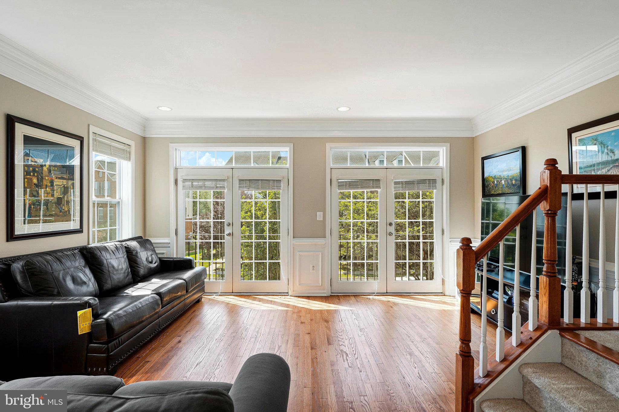 23073 Weybridge Square Broadlands, VA 20148 - Photo 3 of 24 a living room with furniture and a large window