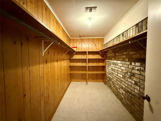 a view of a yard with trees