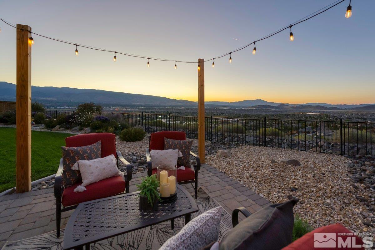 10537 Claim Jumper Way Reno, NV 89521 - Photo 35 of 40 a view of a roof deck with furniture