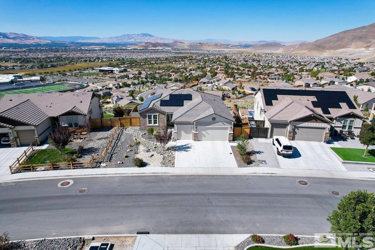 10537 Claim Jumper Way Reno, NV 89521 - Photo 7 of 40 an aerial view of residential houses with outdoor space