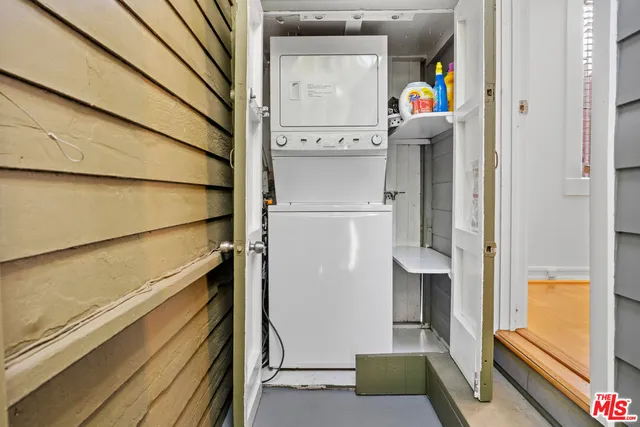 a close view of utility room