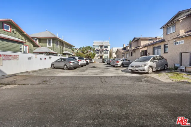 a car parked on the side of the street