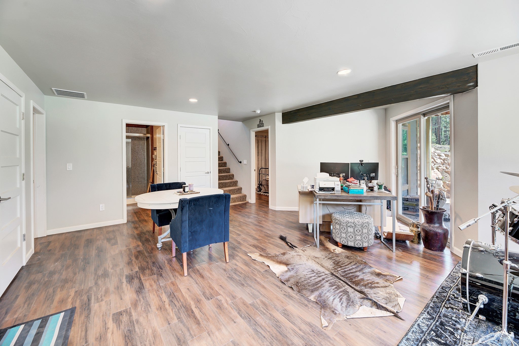 2848 Allen Gulch Road Wolf Creek, MT 59648 - Photo 5 of 68 Lower Level Flex Space