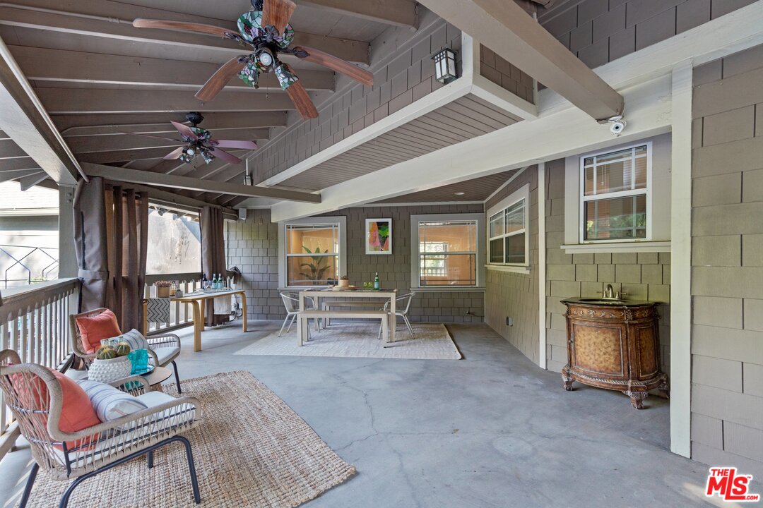 285 Barthe Drive Pasadena, CA 91103 - Photo 17 of 53 a view of a livingroom with furniture window and outside view