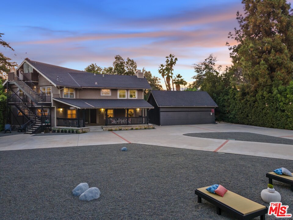 285 Barthe Drive Pasadena, CA 91103 - Photo 3 of 53 a front view of a house with a yard