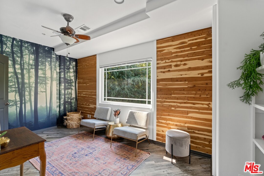 285 Barthe Drive Pasadena, CA 91103 - Photo 24 of 53 a living room with furniture and a window