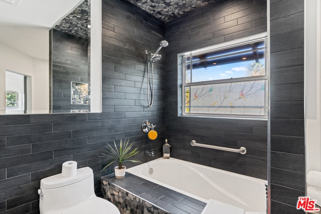 285 Barthe Drive Pasadena, CA 91103 - Photo 44 of 53 a bathroom with a toilet and a sink