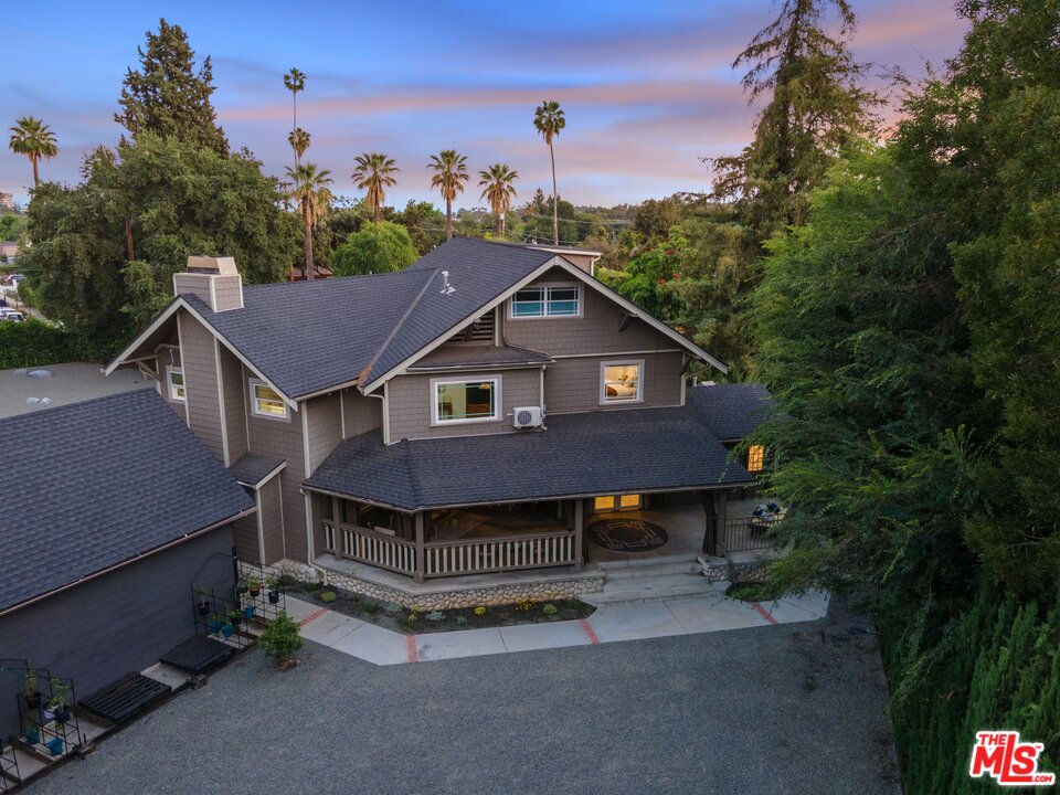 285 Barthe Drive Pasadena, CA 91103 - Photo 48 of 53 a view of a house with a yard