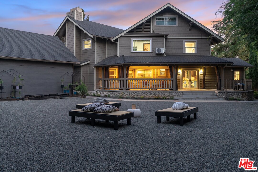 285 Barthe Drive Pasadena, CA 91103 - Photo 50 of 53 a view of a house with patio and swimming pool