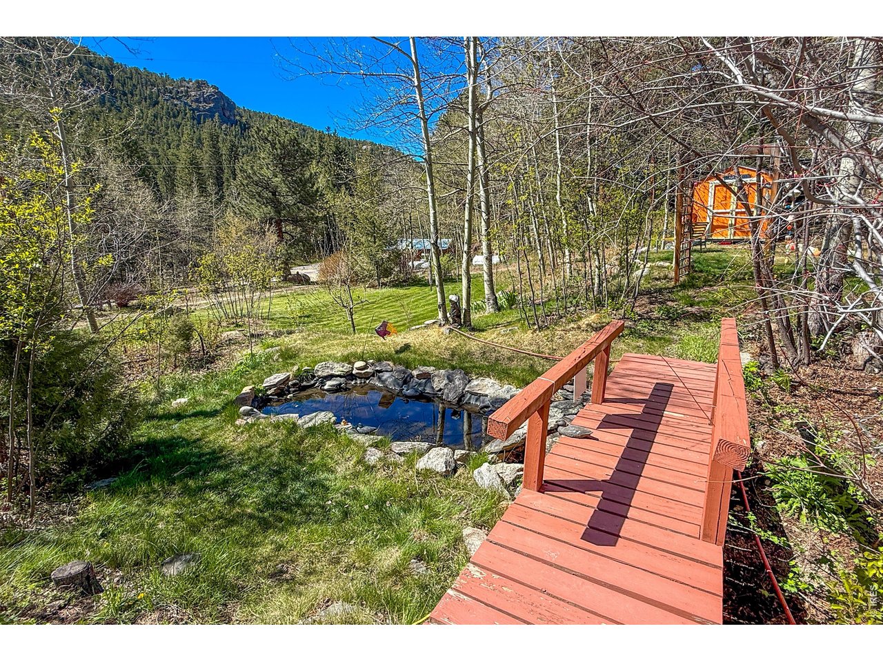 2508 Riverside Drive Lyons, CO 80540 - Photo 3 of 50 a view of a backyard