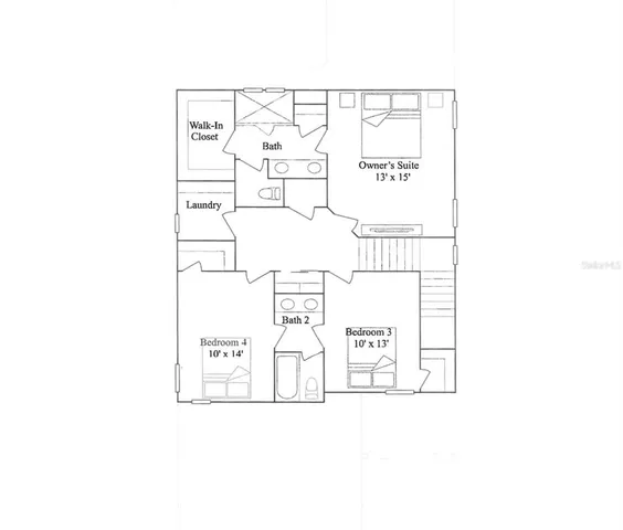 an aerial view of a house with a ocean view