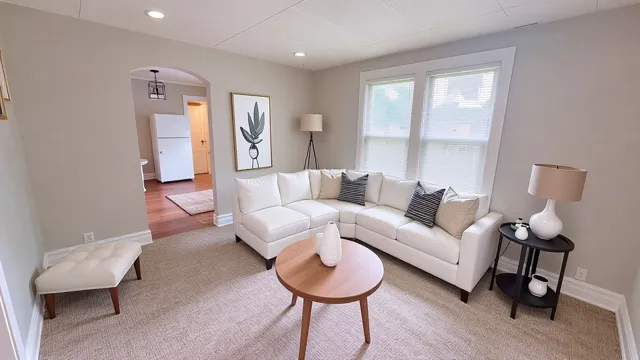 2030 170th Street Hazel Crest, IL 60429 - Photo 5 of 24 a living room with furniture and a large window