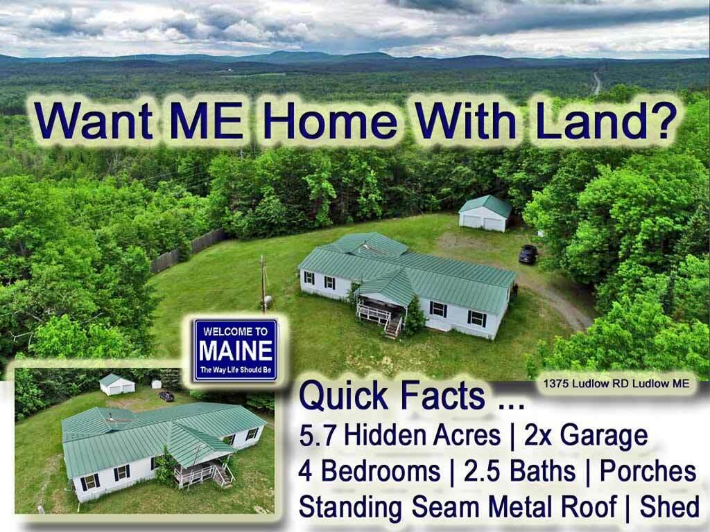 1375 Ludlow Road Houlton, ME 04730 - Photo 1 of 54 1375-ludlow-rd-ludlow-new