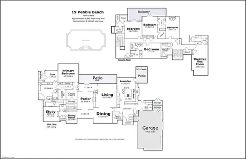 $1,700,000 | 19 Pebble Beach Lane, New Orleans, LA 70131