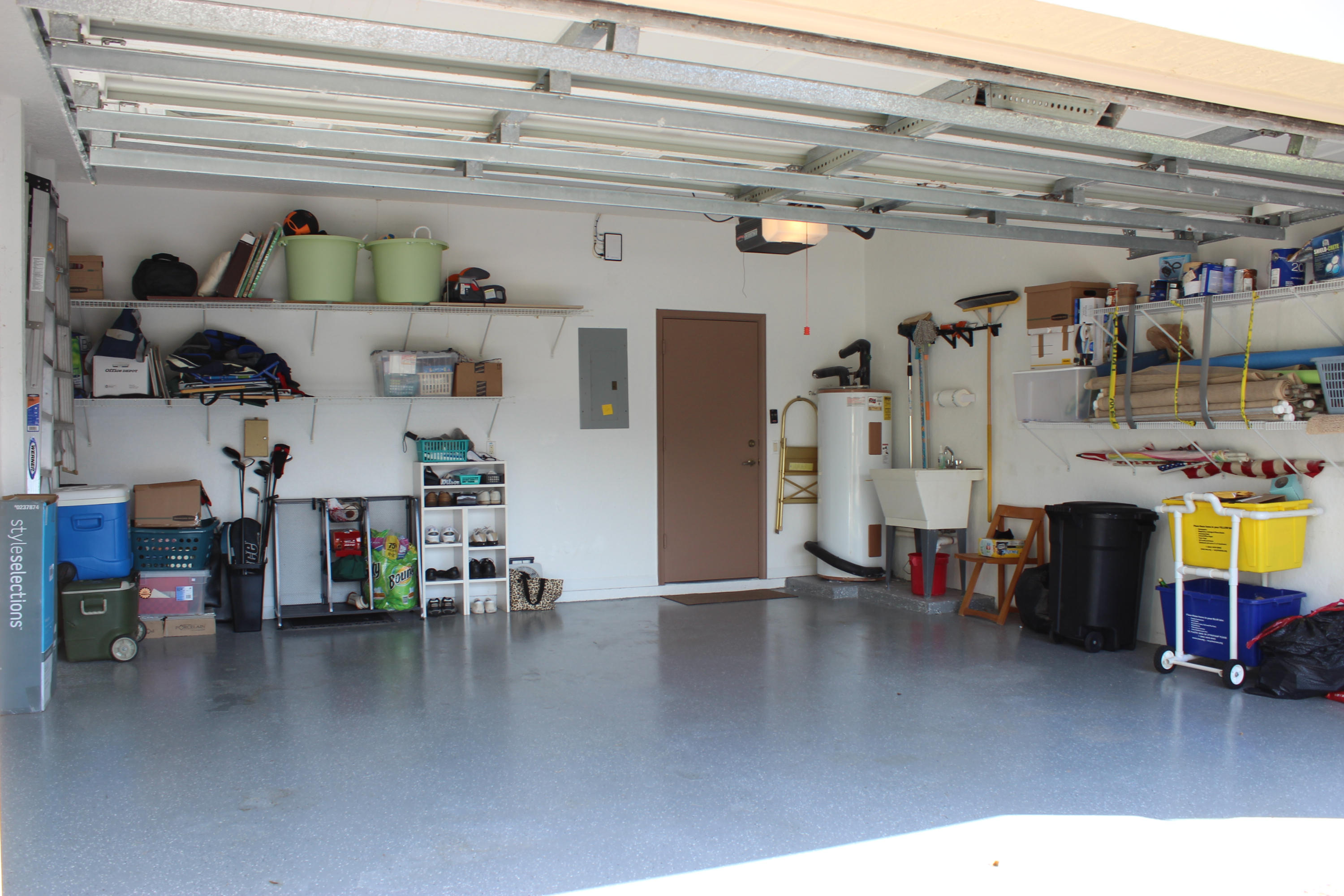 21404 Shannon Ridge Way Boca Raton, FL 33428 - Photo 39 of 42 GARAGE FLOOR RECENTLY STAINED & PAINTED