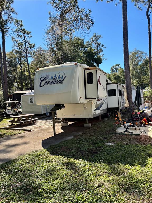 14348 Northeast 252nd Ct Road Fort McCoy, FL 32134 - Photo 9 of 51 a view of a back yard of the house