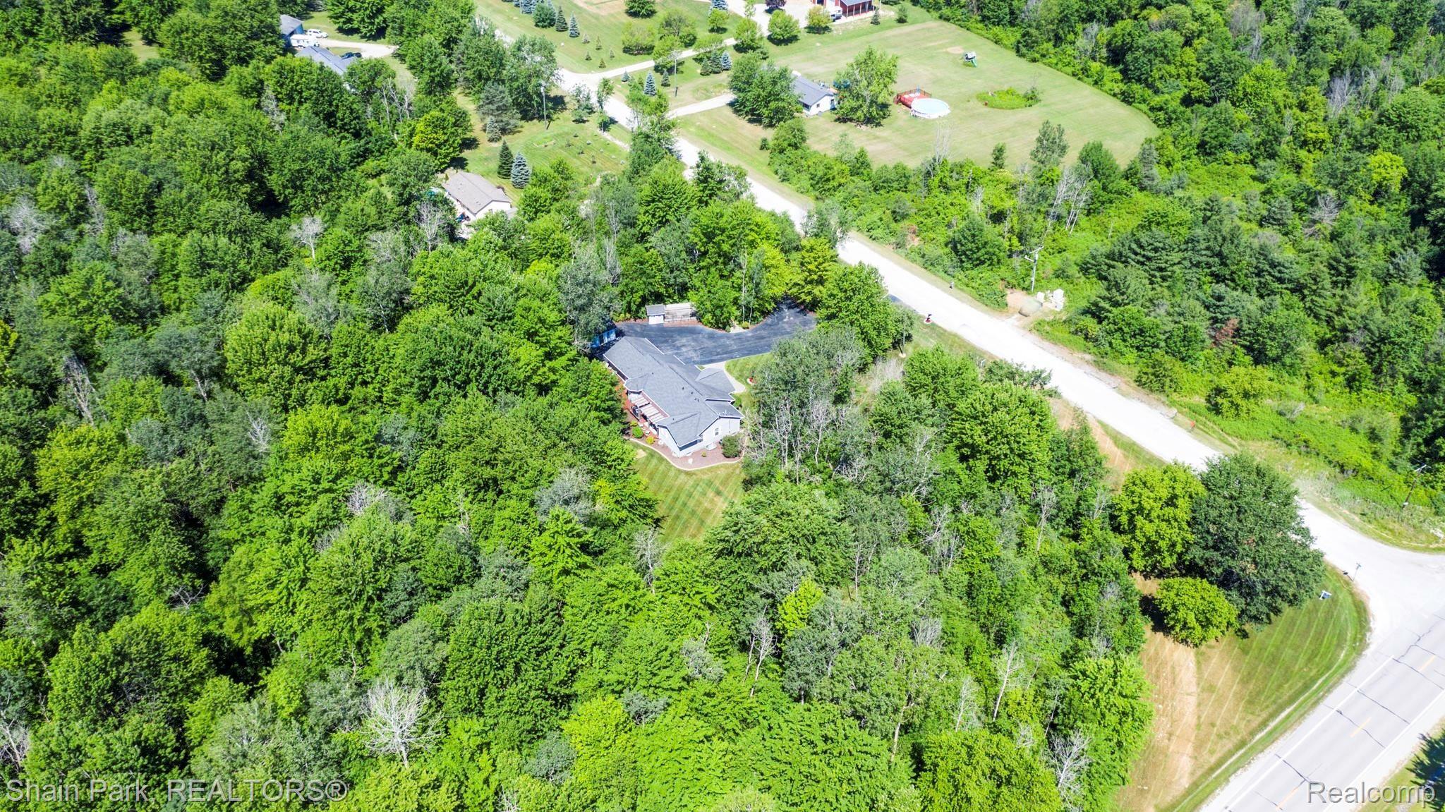 9033 Brandon Road Avoca, MI 48006 - Photo 82 of 84 Corner Ariel Elevation