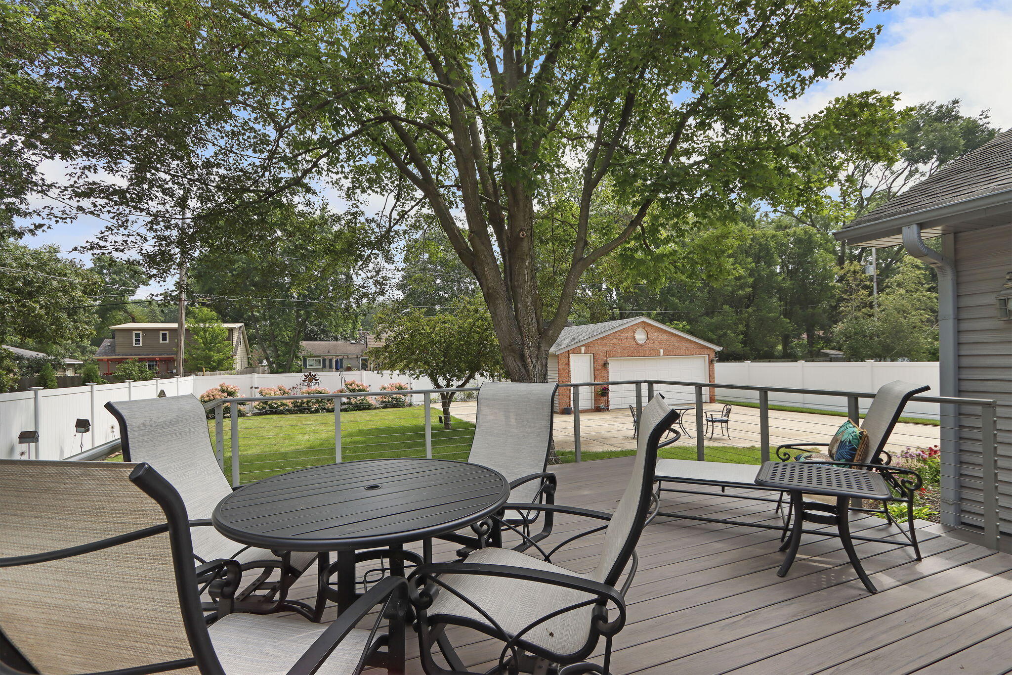 8711 3rd Avenue Pleasant Prairie, WI 53158 - Photo 30 of 43 Deck w/ composited decking