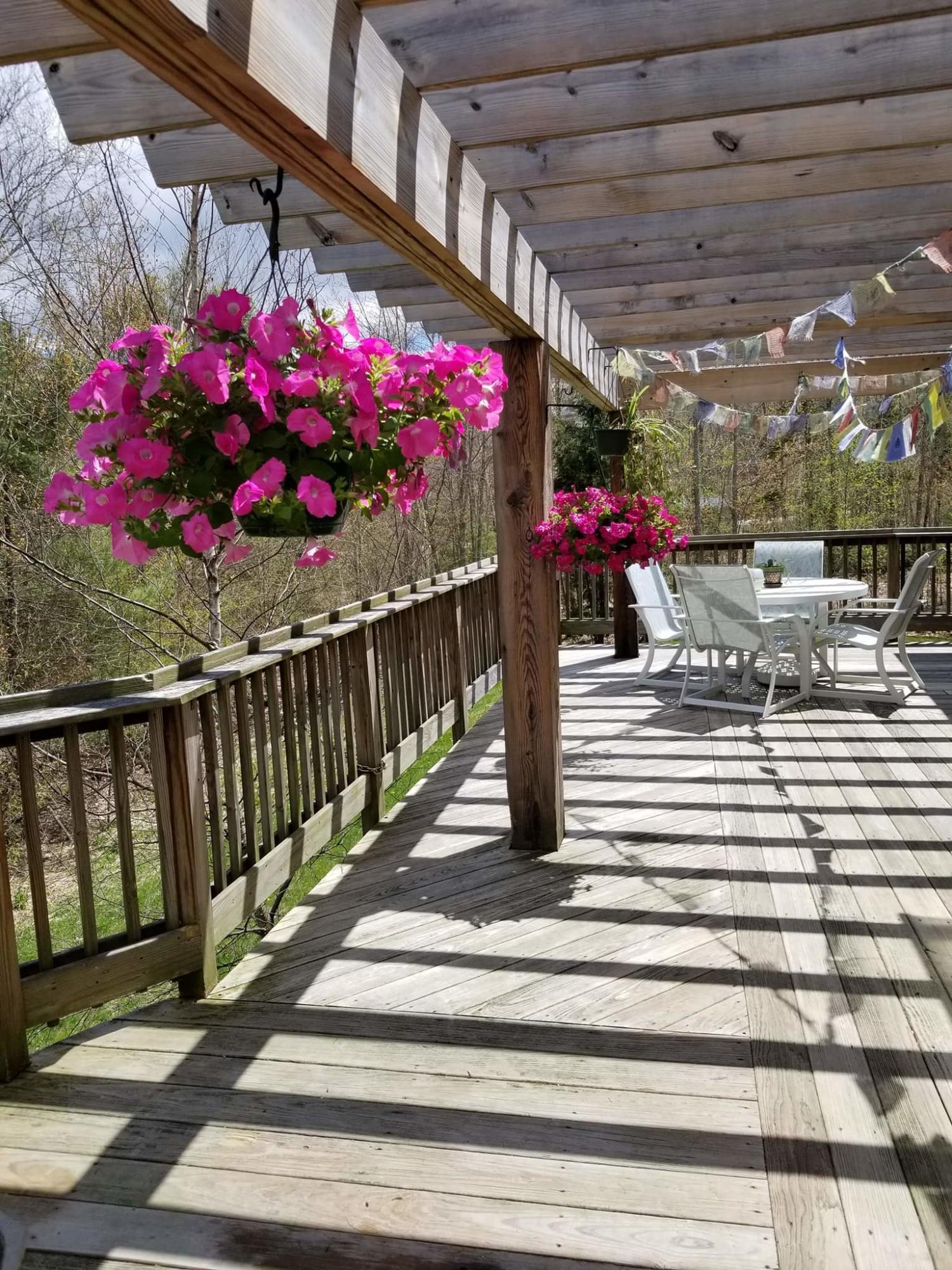 175 Yagger Road Norway, ME 04268 - Photo 36 of 48 Back deck pergola