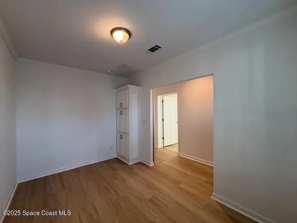 a view of livingroom with hardwood floor and window