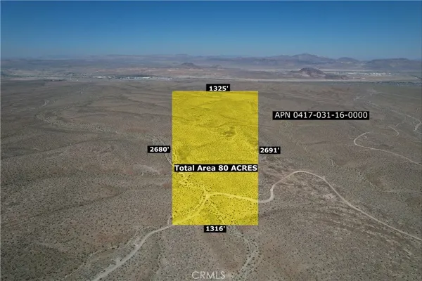 $44,000 | 0 Vacant Land Power Line Road, Barstow, CA 92311