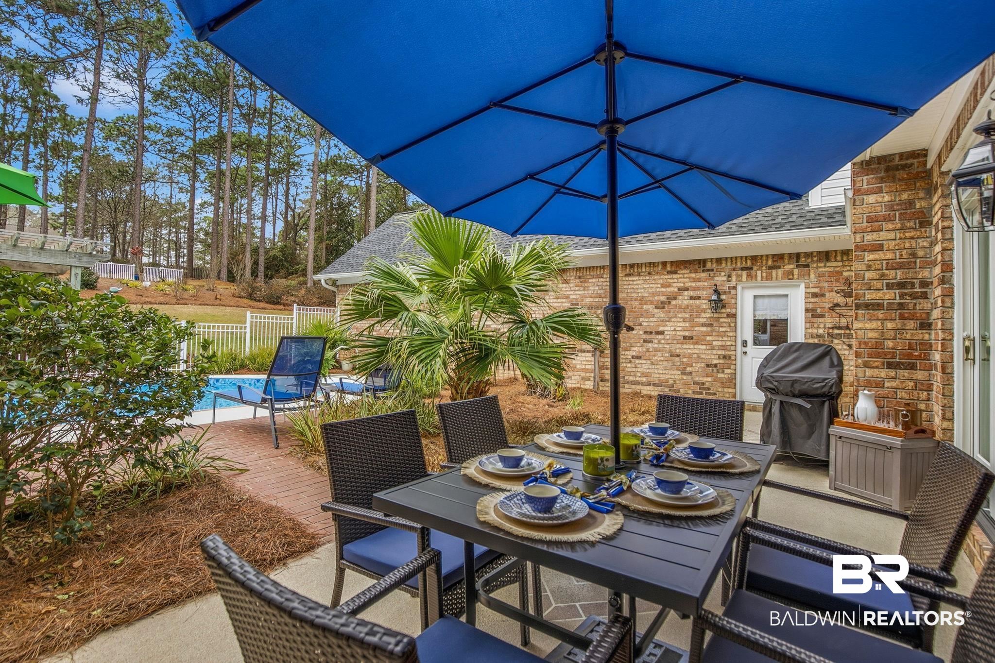 31515 Rhett Drive Spanish Fort, AL 36527 - Photo 72 of 100 All patio furniture and pool equipment will convey with the home.