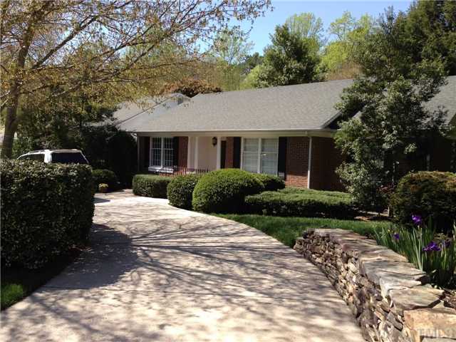 5601 Shadowbrook Drive Raleigh, NC 27612 - Photo 1 of 23 Stately, all brick ranch with garage and bonus room located conveniently near North Hills Mall!! Circular driveway with decorative stone wall!!