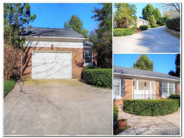 5601 Shadowbrook Drive Raleigh, NC 27612 - Photo 3 of 23 Garage and circular driveway!!