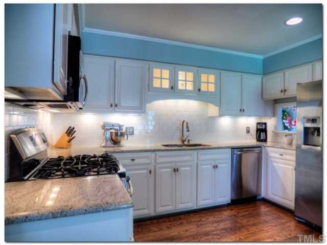 5601 Shadowbrook Drive Raleigh, NC 27612 - Photo 4 of 23 Completely renovated kitchen!! Yes, it shows like a model!!