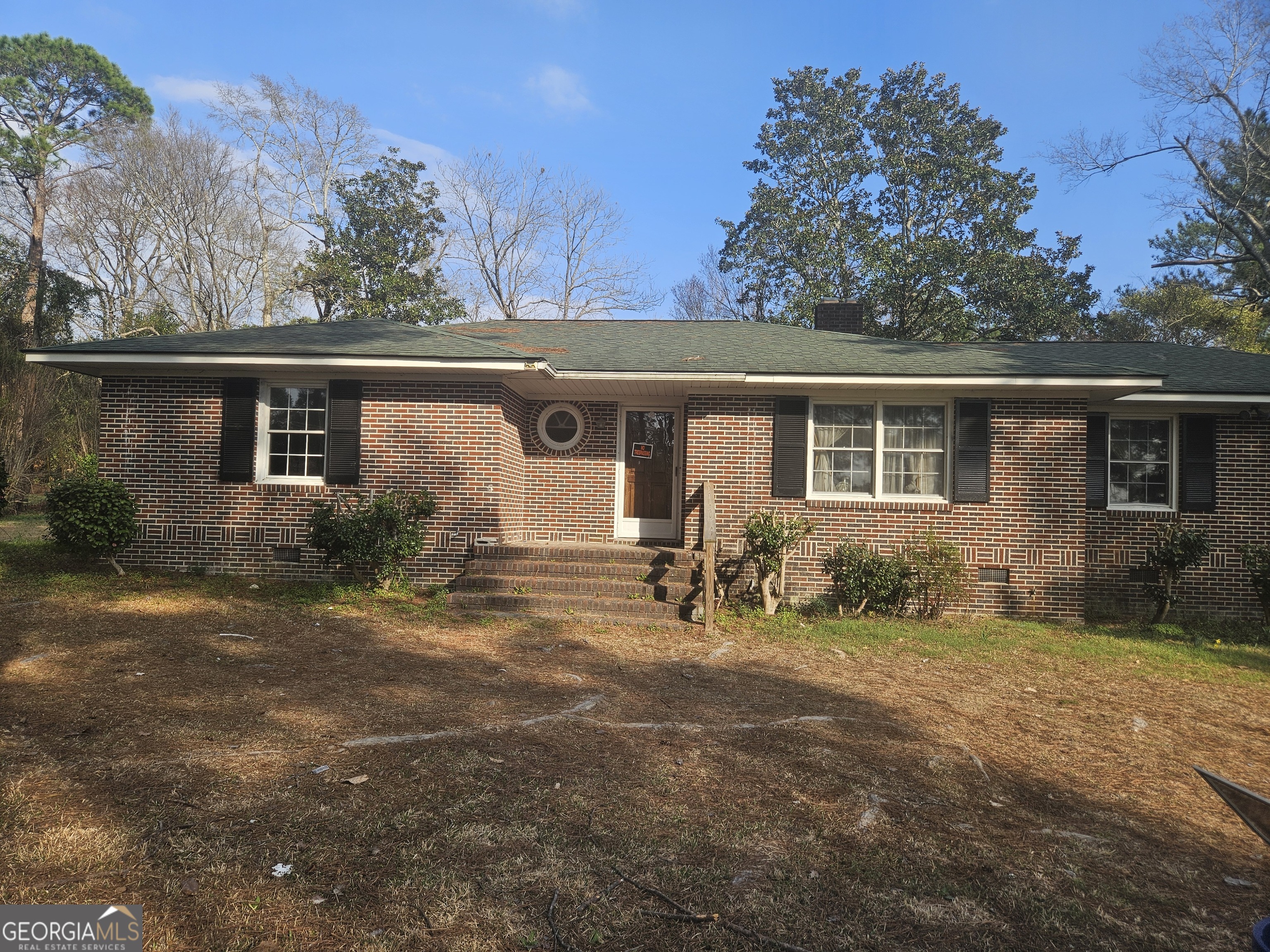 846 Harvey Street Millen, GA 30442 - Photo 32 of 34 front view of house with a yard
