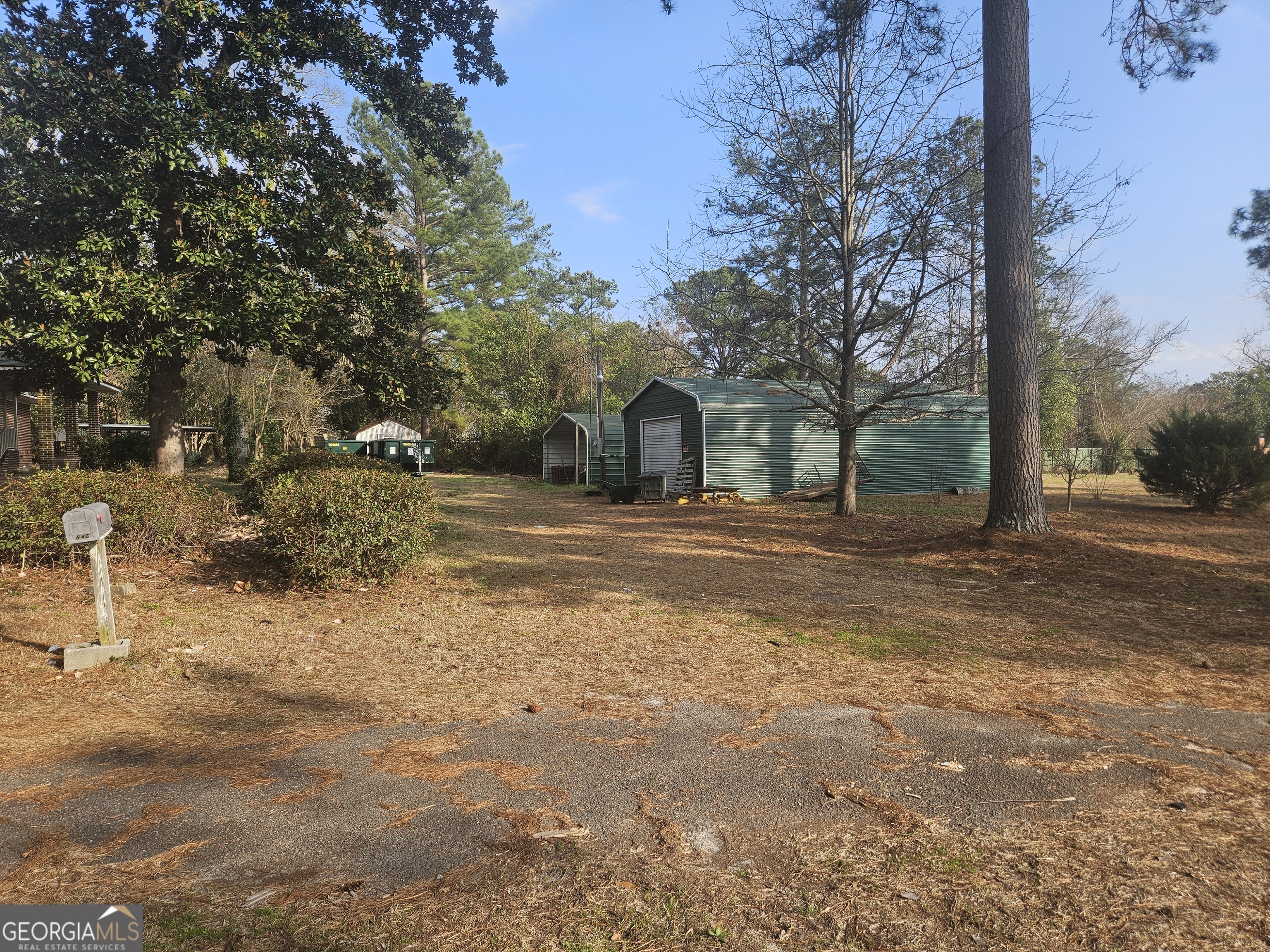 846 Harvey Street Millen, GA 30442 - Photo 34 of 34 a view of road with large trees