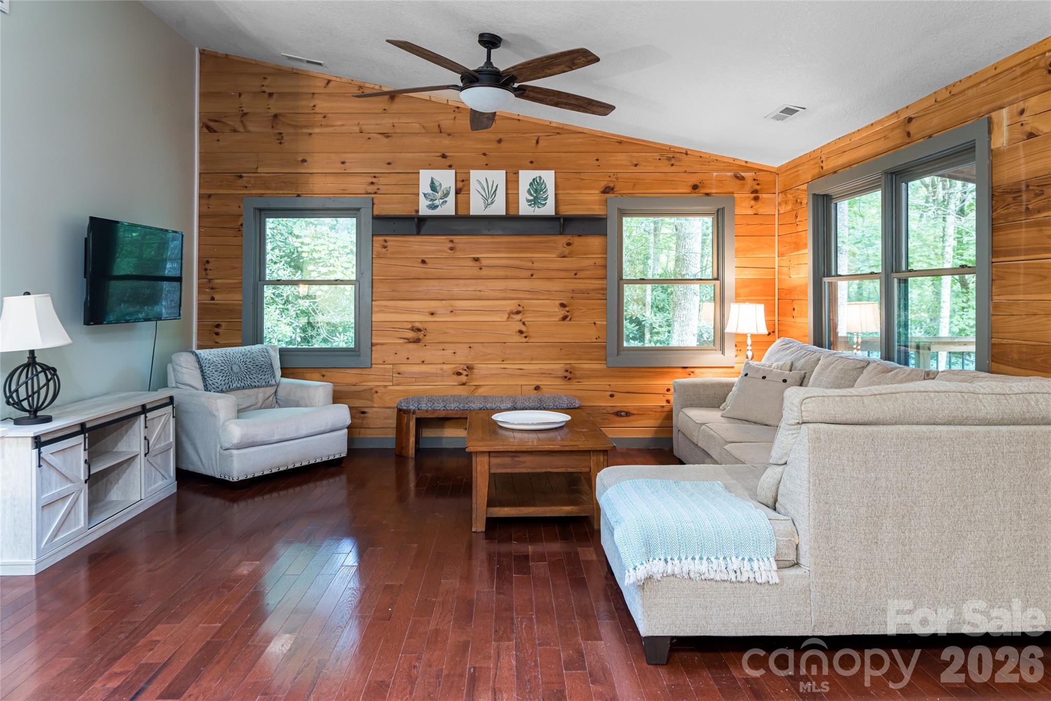 4035 Bald Creek Road Clyde, NC 28721 - Photo 2 of 43 a living room with furniture and a large window