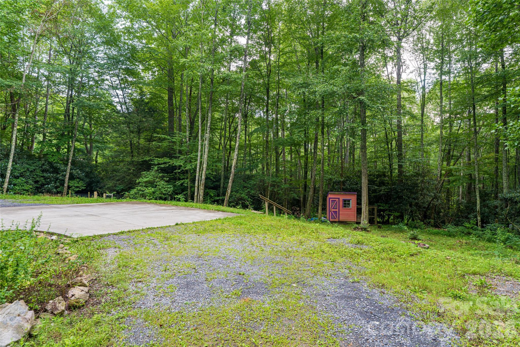 4035 Bald Creek Road Clyde, NC 28721 - Photo 42 of 43 a view of an outdoor space and a yard