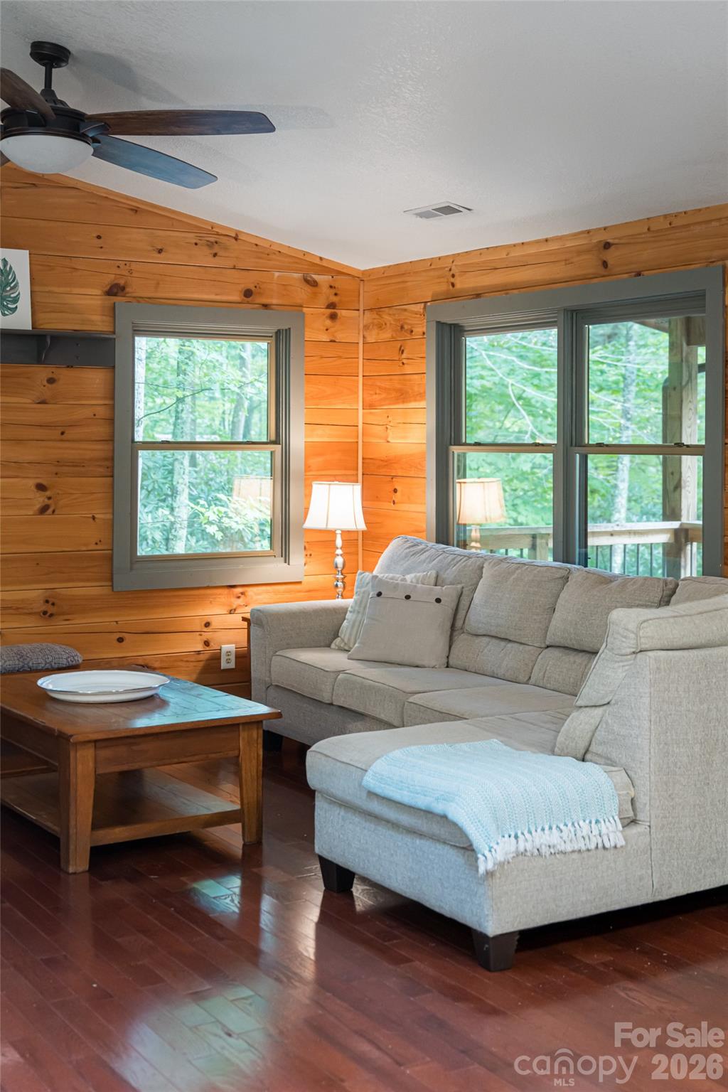 4035 Bald Creek Road Clyde, NC 28721 - Photo 8 of 43 a living room with furniture and a large window