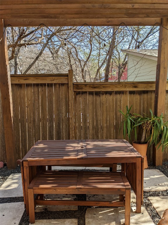 2206 East 9th Street, Unit B Austin, TX 78702 - Photo 14 of 15 a view of wooden floor in a room