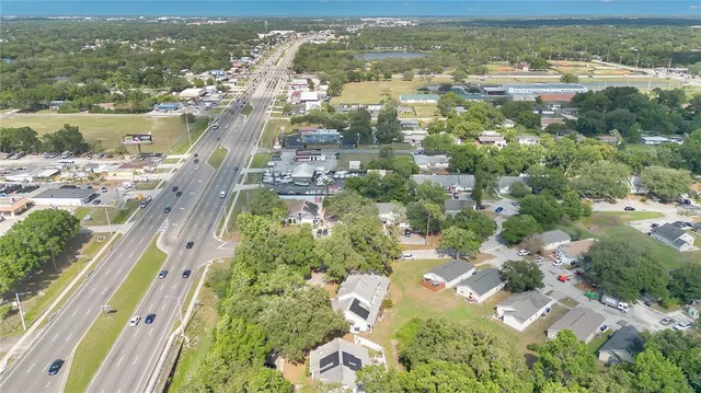 a view of city and ocean