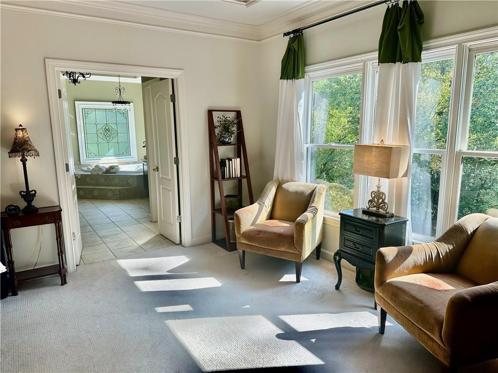 380 Creek Point Milton, GA 30004 - Photo 36 of 74 a living room with furniture and a large window