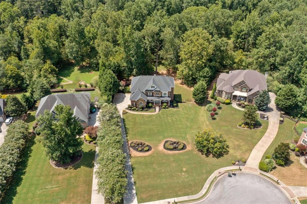 380 Creek Point Milton, GA 30004 - Photo 64 of 74 an aerial view of a house with outdoor space