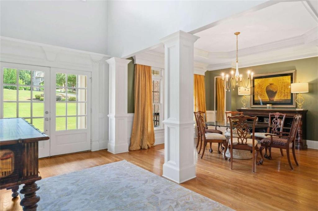 380 Creek Point Milton, GA 30004 - Photo 10 of 74 a view of a livingroom with furniture window and wooden floor